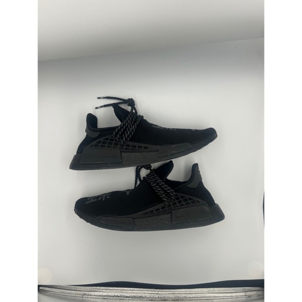 Adidas NMD Hu Pharrell Black GY0093 Size 13 Used No Box